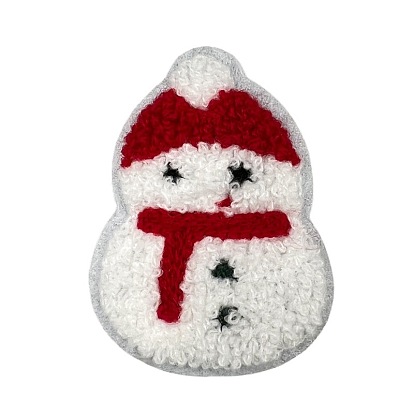 Christmas Theme Computerized Embroidery Cloth Iron on/Sew on Patches, Costume Accessories