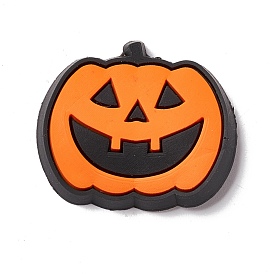 Halloween Theme PVC Cabochons, Pumpkin