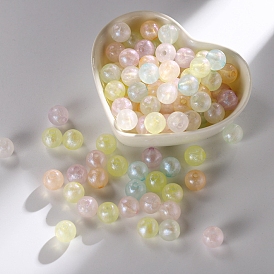 Transparent Acrylic Beads, Round