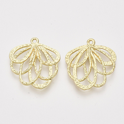 Aluminium Anhänger & Charms, Blume