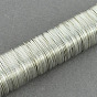 Iron Wire, 0.5mm, about 164.04 Feet(50m)/roll, 10 rolls/set