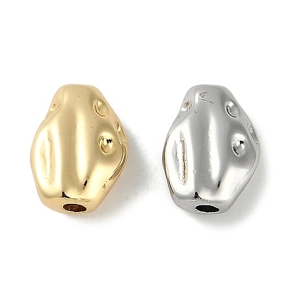 Латунные бусины, без кадмия, без никеля и без свинца, ромб