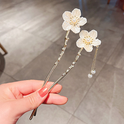 Вилок волос сплава, аксессуары для волос для женщин и девочек, цветок