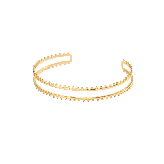 304 из нержавеющей стали манжеты браслеты, ионное покрытие (ip)