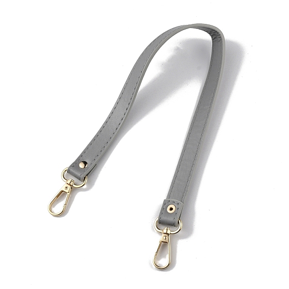 Рукоятки из искусственной кожи, с поворотной застежкой из сплава