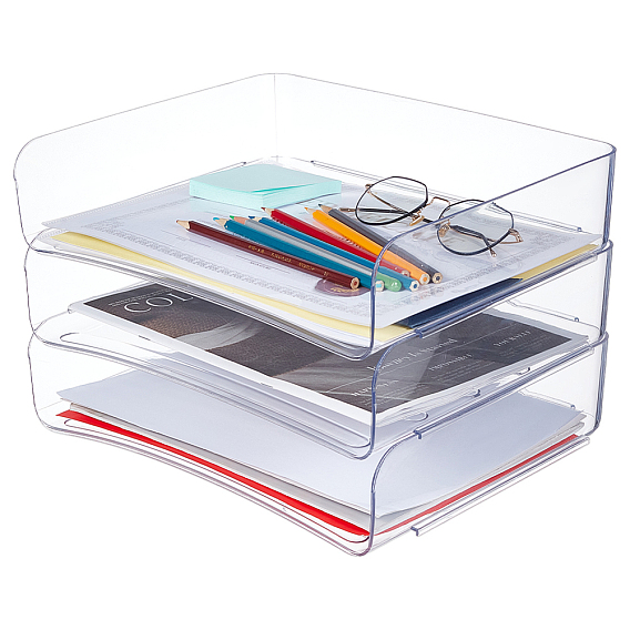 Transparente Desktop-Displayständer für Haustierkarten