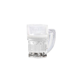  Pendentifs de résine, pour la fabrication de bijoux, tasse de bière