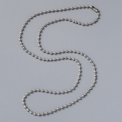 Iron Ball Chains Necklace for Men Women