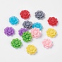 Resin Cabochon, Flower, 15x6mm