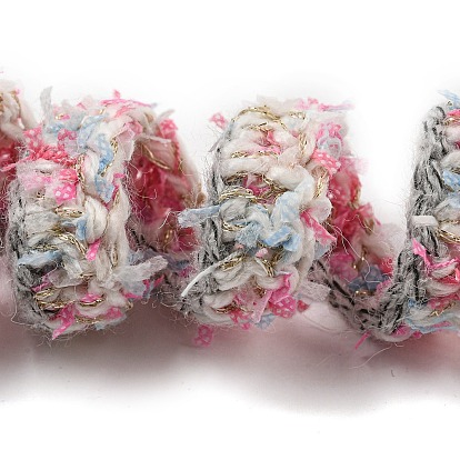 Polyester Crochet Lace Trim, Knitted Decor Trimming for Clothes Bridal Dress