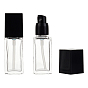 9 Pcs 3 Style Glass Dispensing Pump Bottle, with PP Cover, Plastic Funnel Hopper & Transfer Pipettes