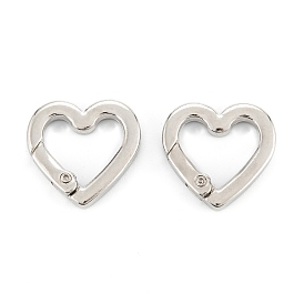 Пружинные кольца из цинкового сплава, сердце кольца