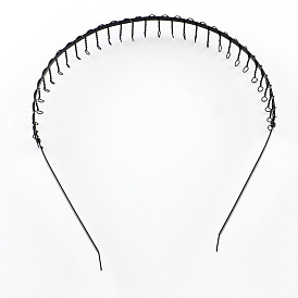 Iron Hair Accessories Findings, Hair Band Findings, 120mm