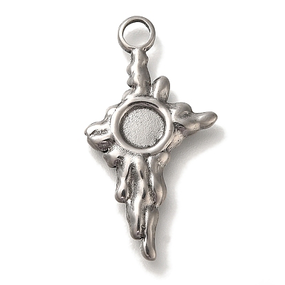 304 Настройки кабошон из нержавеющей стали кулон, меч