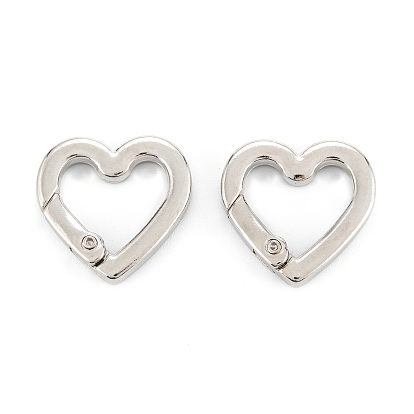 Пружинные кольца из цинкового сплава, сердце кольца