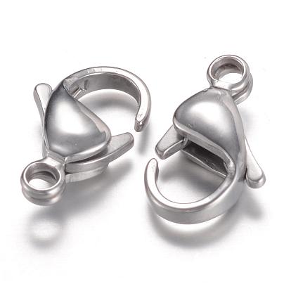 304 Stainless Steel Lobster Claw Clasps