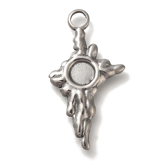 304 Настройки кабошон из нержавеющей стали кулон, меч