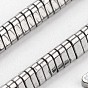 Non-magnetic Synthetic Hematite Beads Strands, Triangle, 3x1mm, Hole: 0.5mm, about 415pcs/strand, 16 inch