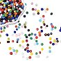 Glass Seed Beads, Opaque Colours Seed, Small Craft Beads for DIY Jewelry Making, Round