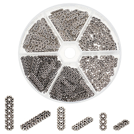 240шт 3 стили тибетский стиль распорные планки, прямоугольные