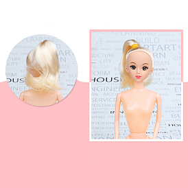 Corps de poupée en plastique, corps de poupée nue, avec la tête, pour filles femmes accessoires de poupée