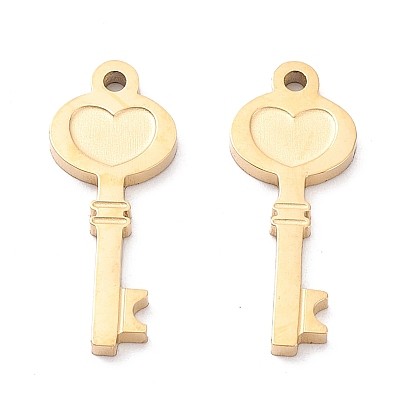 Вакуумное покрытие pvd 304 подвеска-кабошон из нержавеющей стали для эмали, ручная полировка, ключ