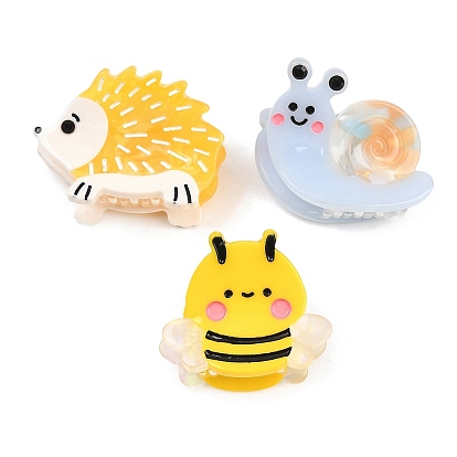 Заколки для волос с когтями из смолы, аксессуары для волос для женщин и девушек