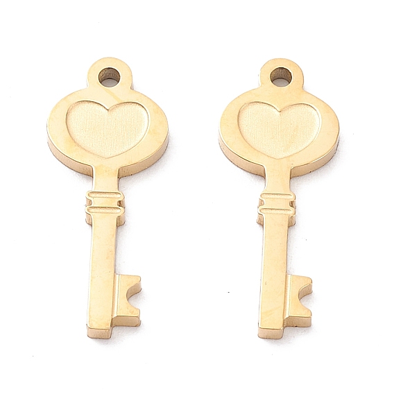 Вакуумное покрытие pvd 304 подвеска-кабошон из нержавеющей стали для эмали, ручная полировка, ключ