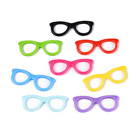 Подвески из непрозрачной смолы, ссылки на очки