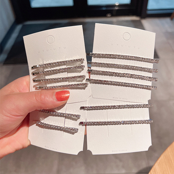 Сплав горный хрусталь крокодил заколки, аксессуары для волос для женщин и девочек