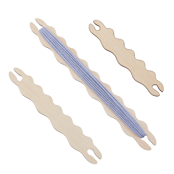 3шт 3 стили деревянная вязальная линейка, для изготовления носков