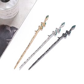 Alloy Hair Pin Chopsticks, Chinese Ancient Hair Sticks, Snake