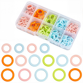 Пластиковые круглые кольца, фиксирующий маркер стежка, для вязания инструмента