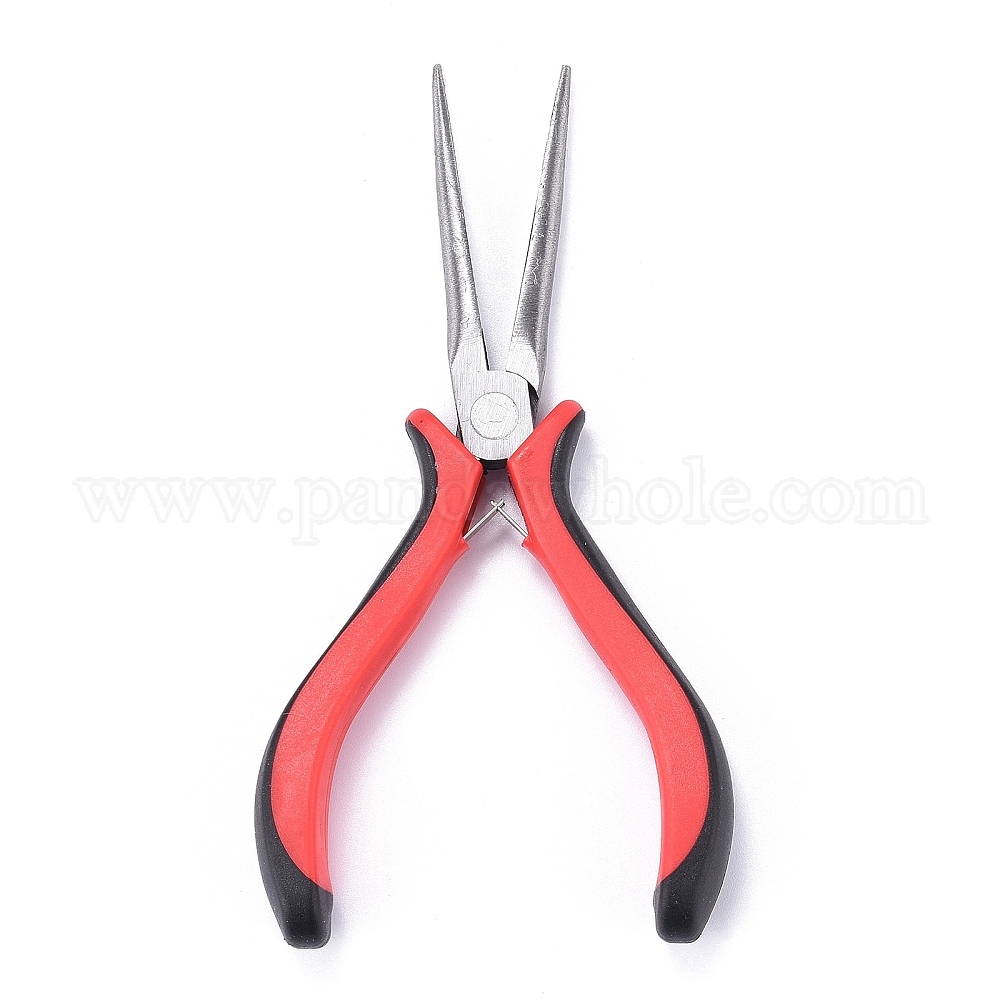 China Factory 5 inch Polishing Carbon Steel Jewelry Pliers, Round Nose Pliers,  for Jewelry Making Supplies, 125mm 125mm in bulk online 