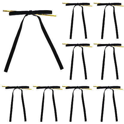 30шт. бархатный бант, с проволочными стяжками, для поделок подарочная упаковка свадебные конфеты украшение партии