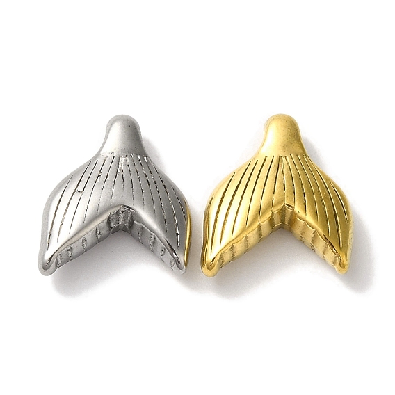 304 из нержавеющей стали бусы, рыбий хвост