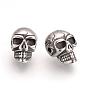 304 Stainless Steel Beads, Skull