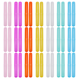 42шт. 7цветной пластиковый футляр для зубной щетки, переносной пылезащитный держатель зубных щеток для внутренних и наружных работ