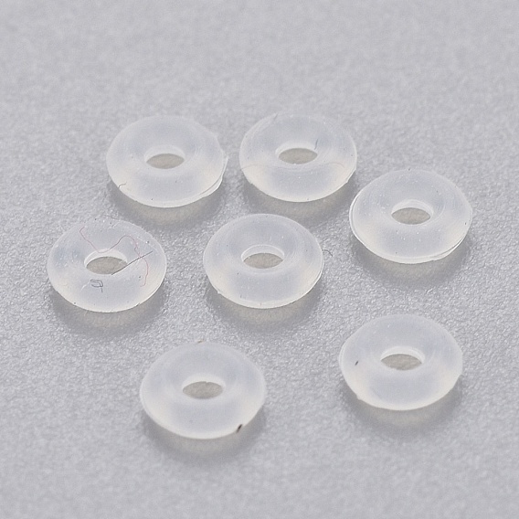 Plastic Spacer Beads, Donut Shape