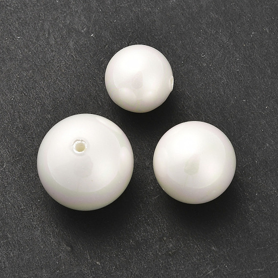 Для выпечки расписные жемчужные стеклянные жемчужные круглые бусины