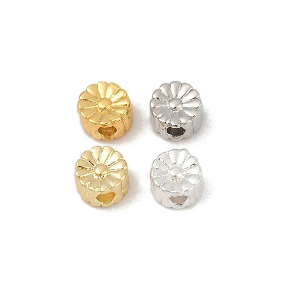 Spacer бисер латунные, цветок