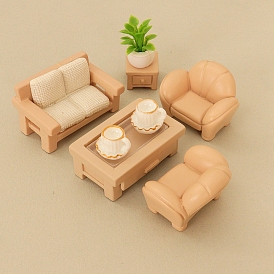 Furniture & Appliances Resin Mini Model, Micro Landscape Dollhouse Accessories, Pretending Prop Decorations