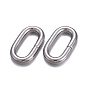 304 Stainless Steel Linking Rings, Quick Link Connectors, Oval