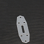 PVC Frosted Leather Punching Positioning Template Set, Belt Holes Templates, for DIY Leathercraft Tools