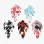 Autumn Theme Cellulose Acetate(Resin) Pendants, Oak Leaf