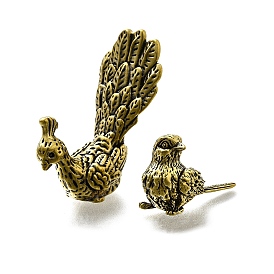 Латунная статуэтка-статуэтка для гостиной, стола, украшения дома, античная бронза