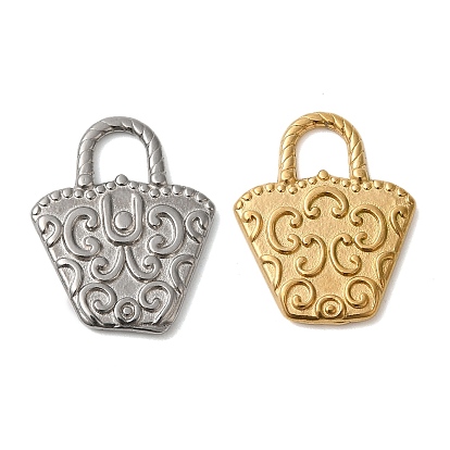 304 подвески из нержавеющей стали, подвески для сумочек