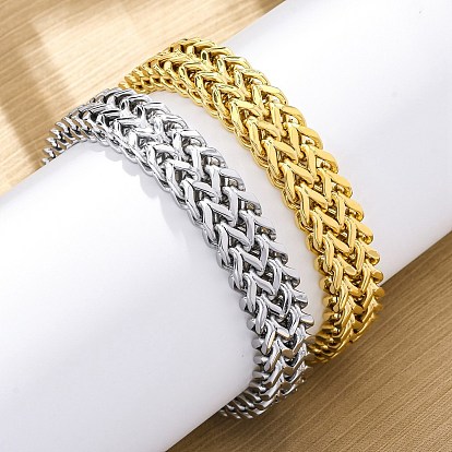 304 браслеты-цепочки из нержавеющей стали для женщин и мужчин