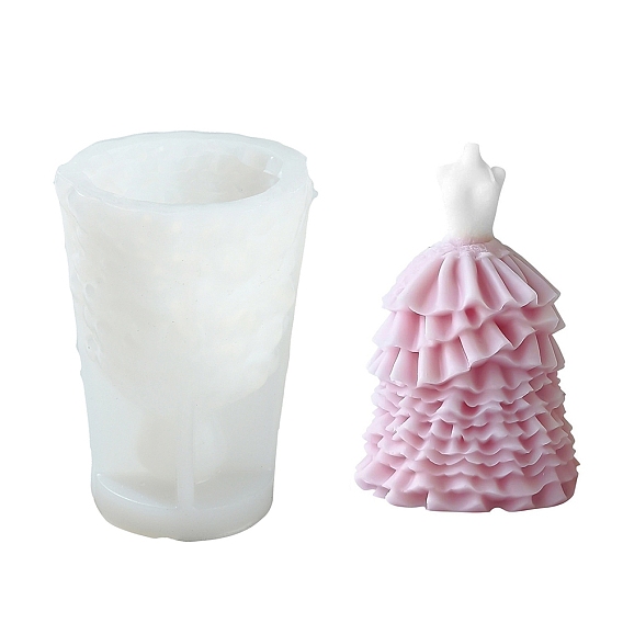 Moules en silicone pour robes de mariée