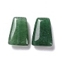 Natural Green Aventurine Beads, Faceted, Trapezoid